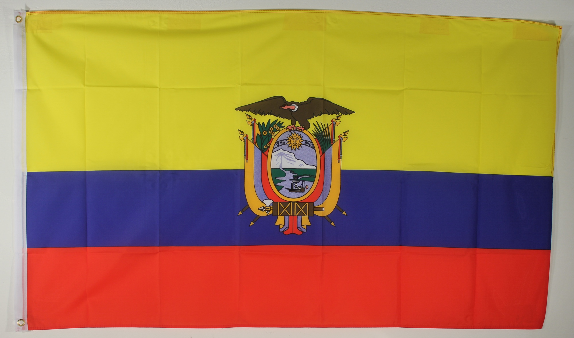 Flagge Fahne : Ecuador Ecuadorflagge Ekuador Eqador Nationalflagge Nationalfahne