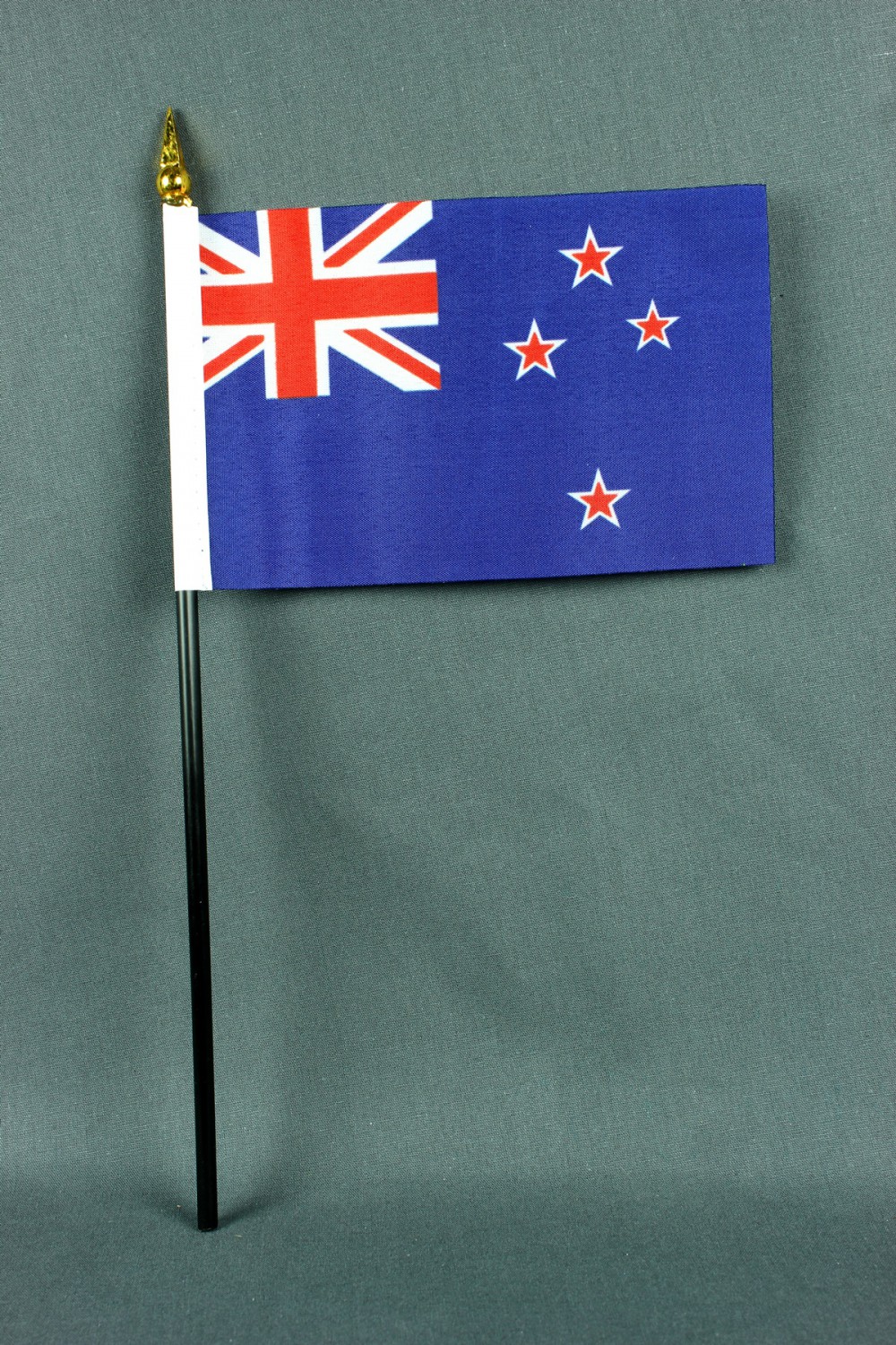 Kleine Tischflagge Neuseeland 10x15 cm optional mit Tischfähnchenständer