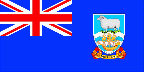 Flagge Fahne : Falkland Inseln Nationalflagge Nationalfahne