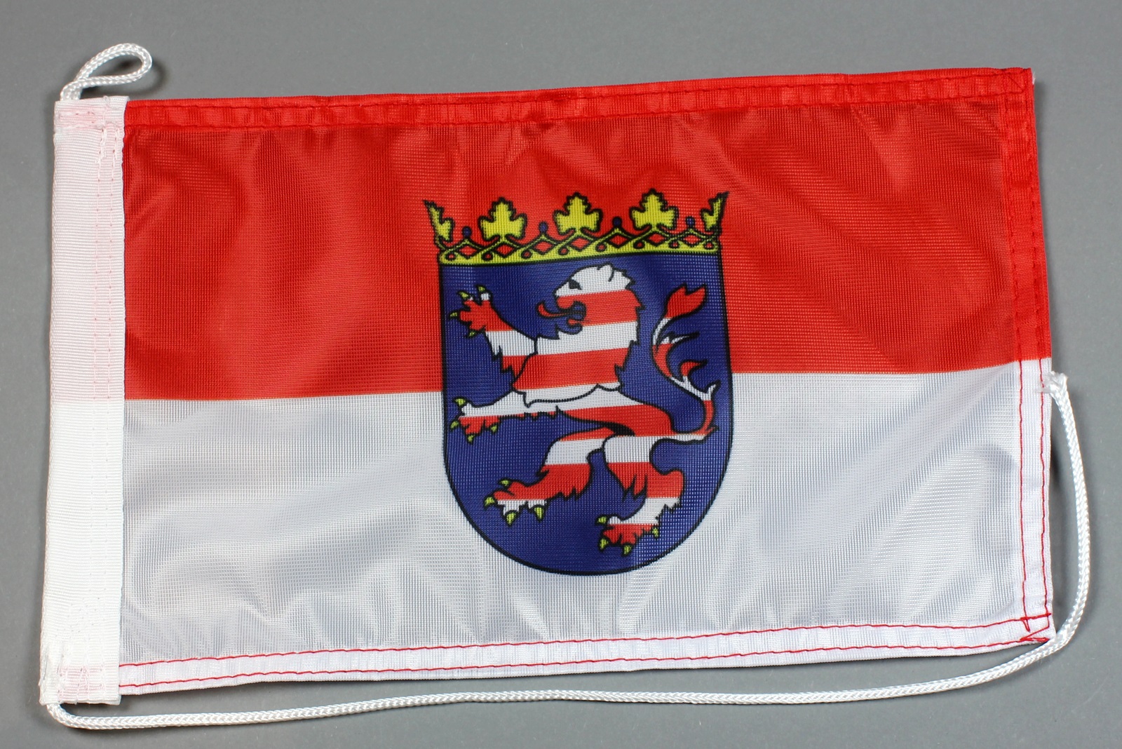 Bootsflagge : Hessen 30x20 cm Motorradflagge