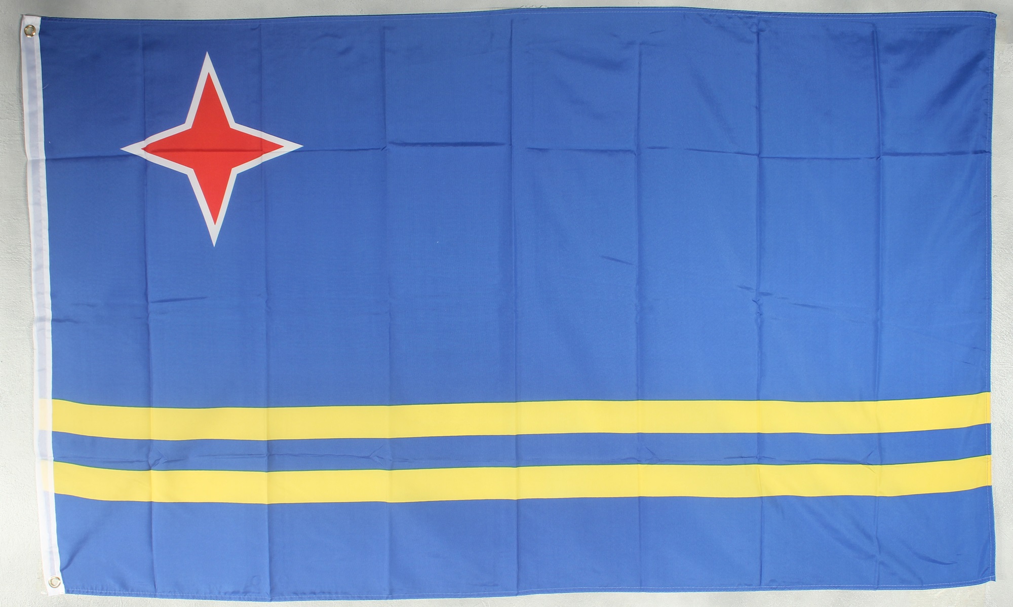 Flagge Fahne : Aruba Arubaflagge Nationalflagge Nationalfahne