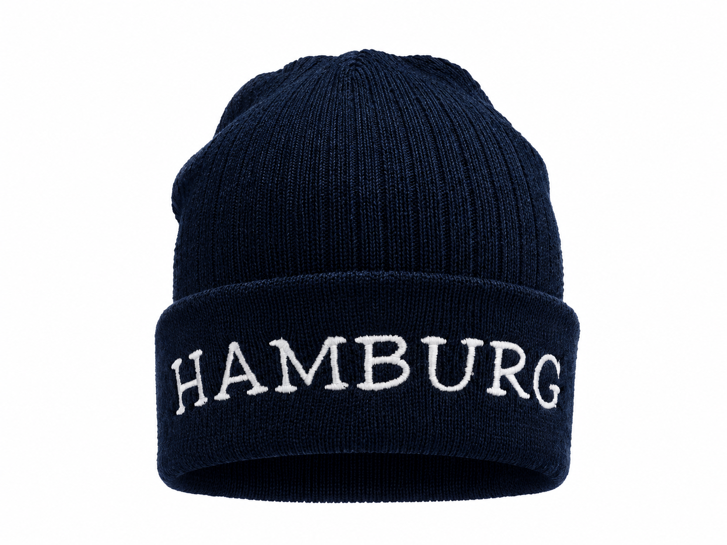 Strickmütze Hamburg blau