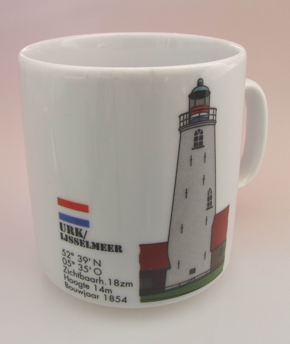 Leuchtturm Becher Urk Holland Niederlande