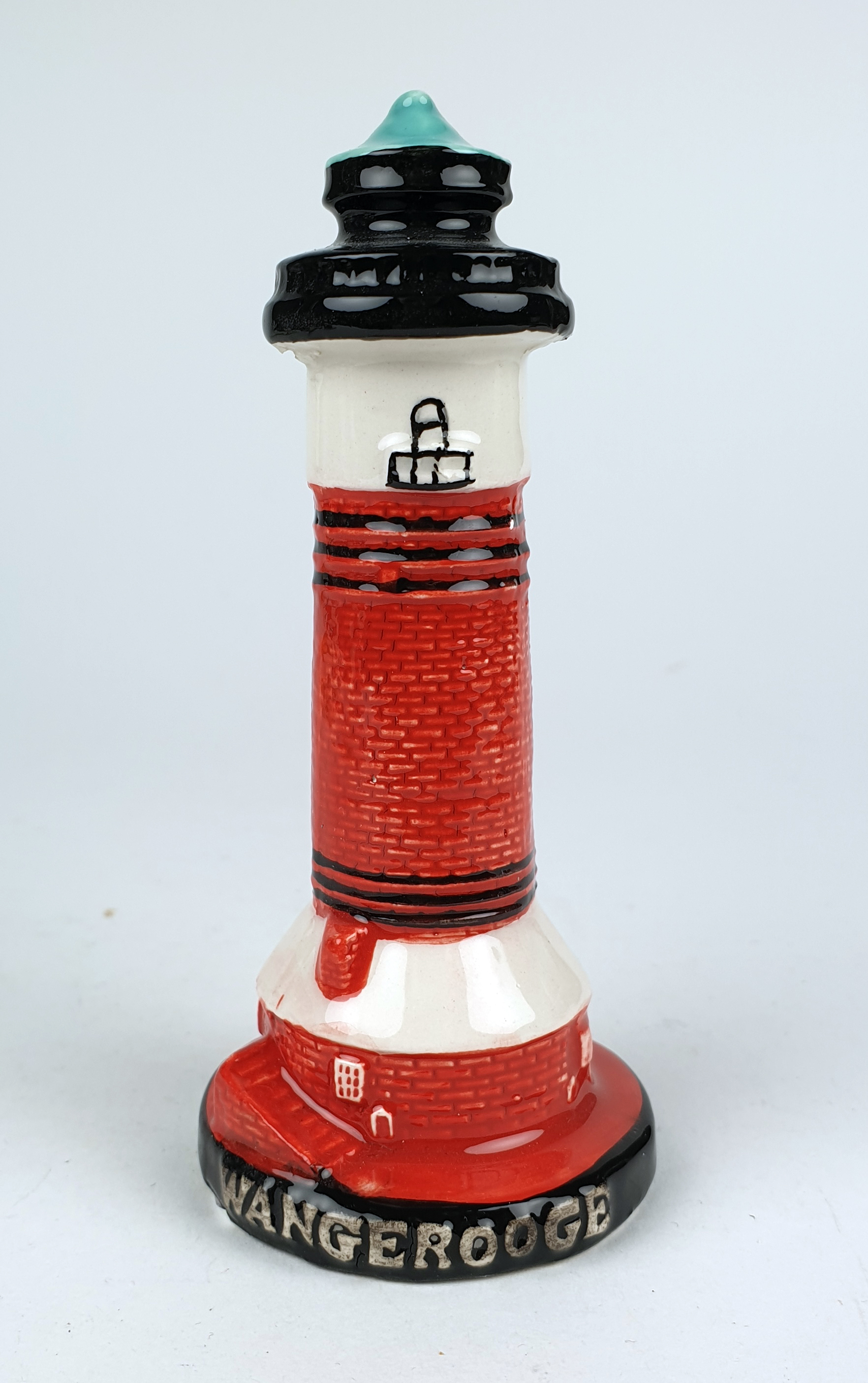 20190226_173300 Wangerooge Leuchtturm Modell 10,5cm Keramik Leuchtturmmodell Standmodell