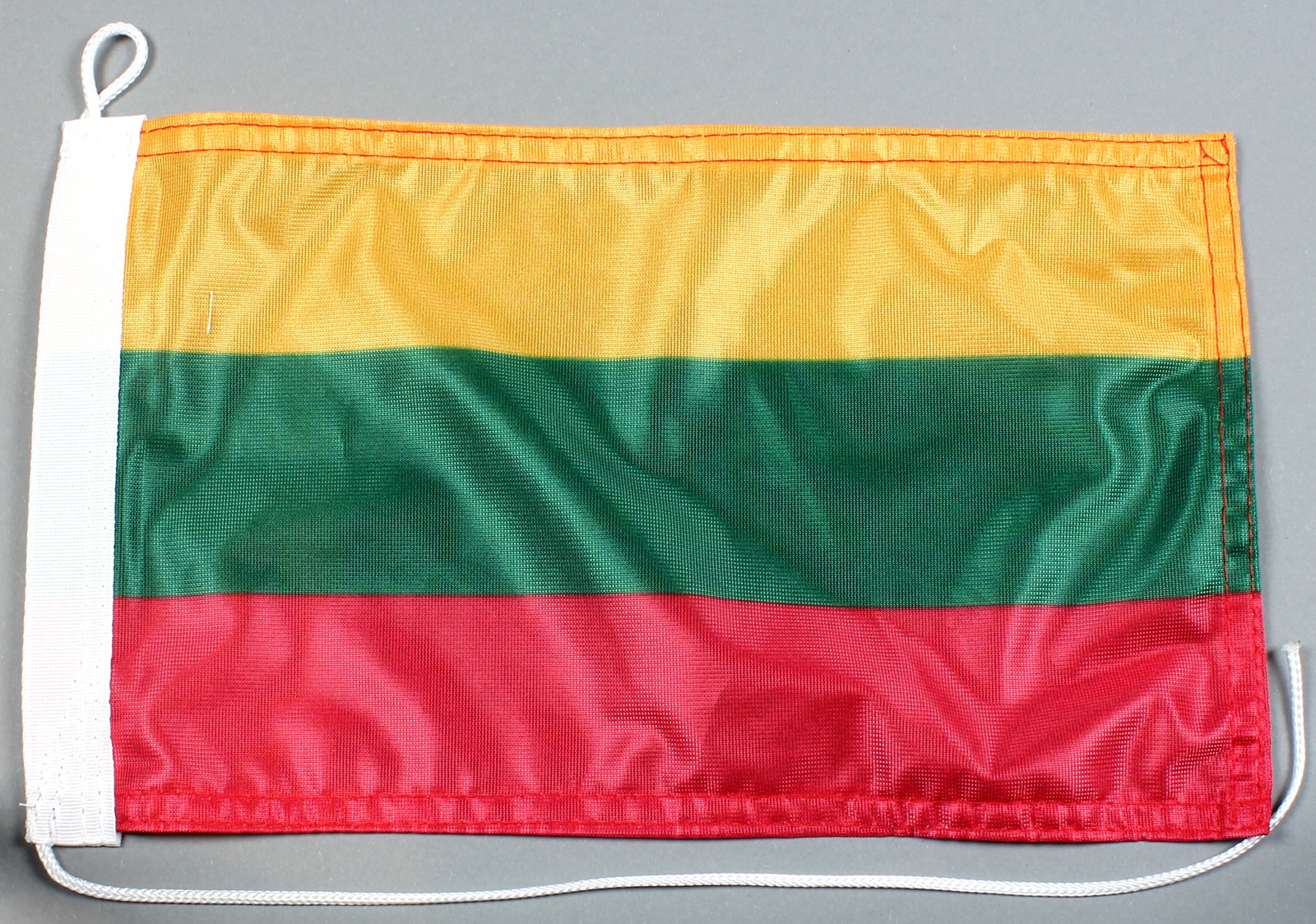bootsflagge-20x30-litauen Bootsflagge : Litauen 30x20 cm Motorradflagge