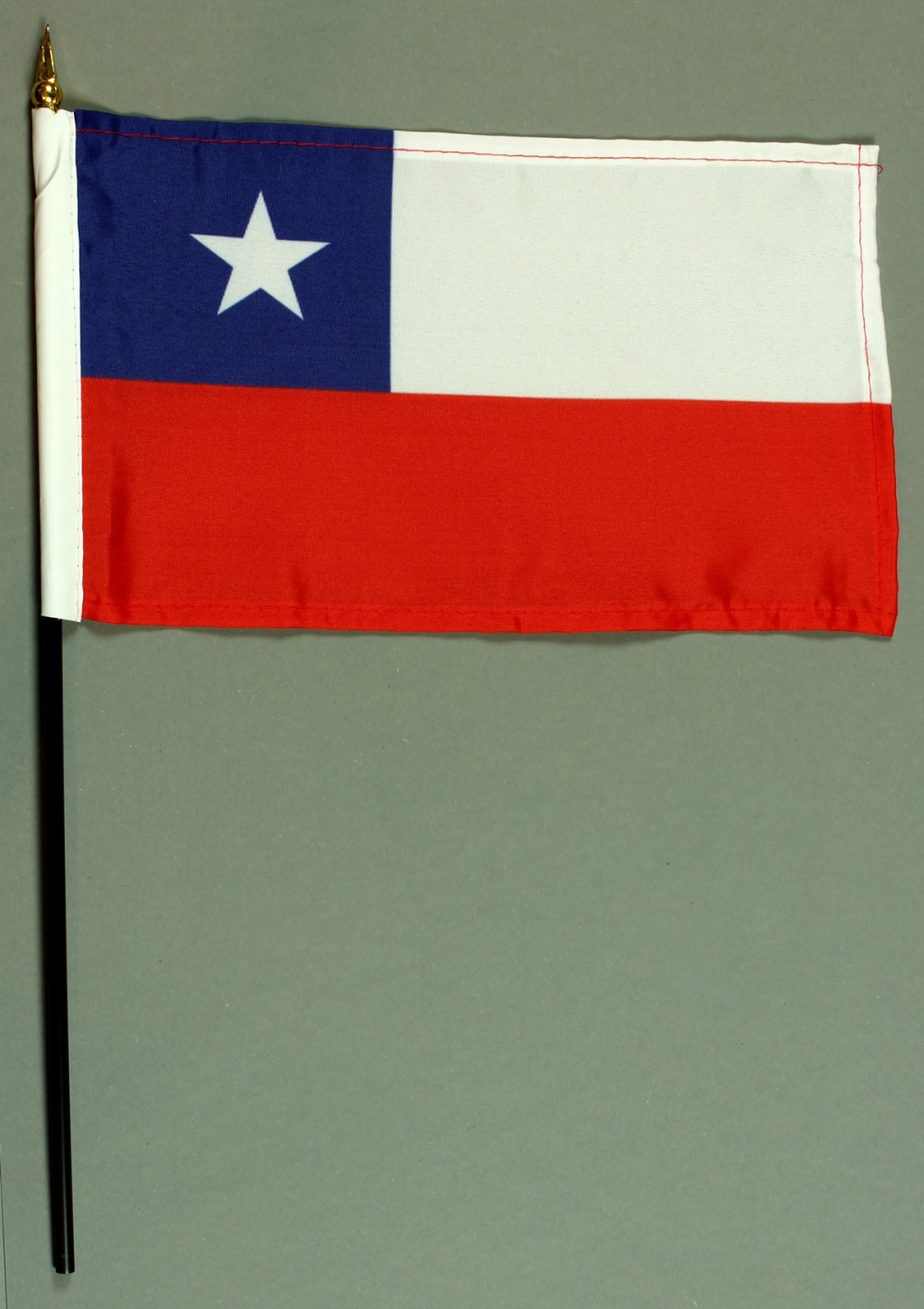 Tischflagge Chile 15x25 cm BASIC optional mit Tischflaggenständer