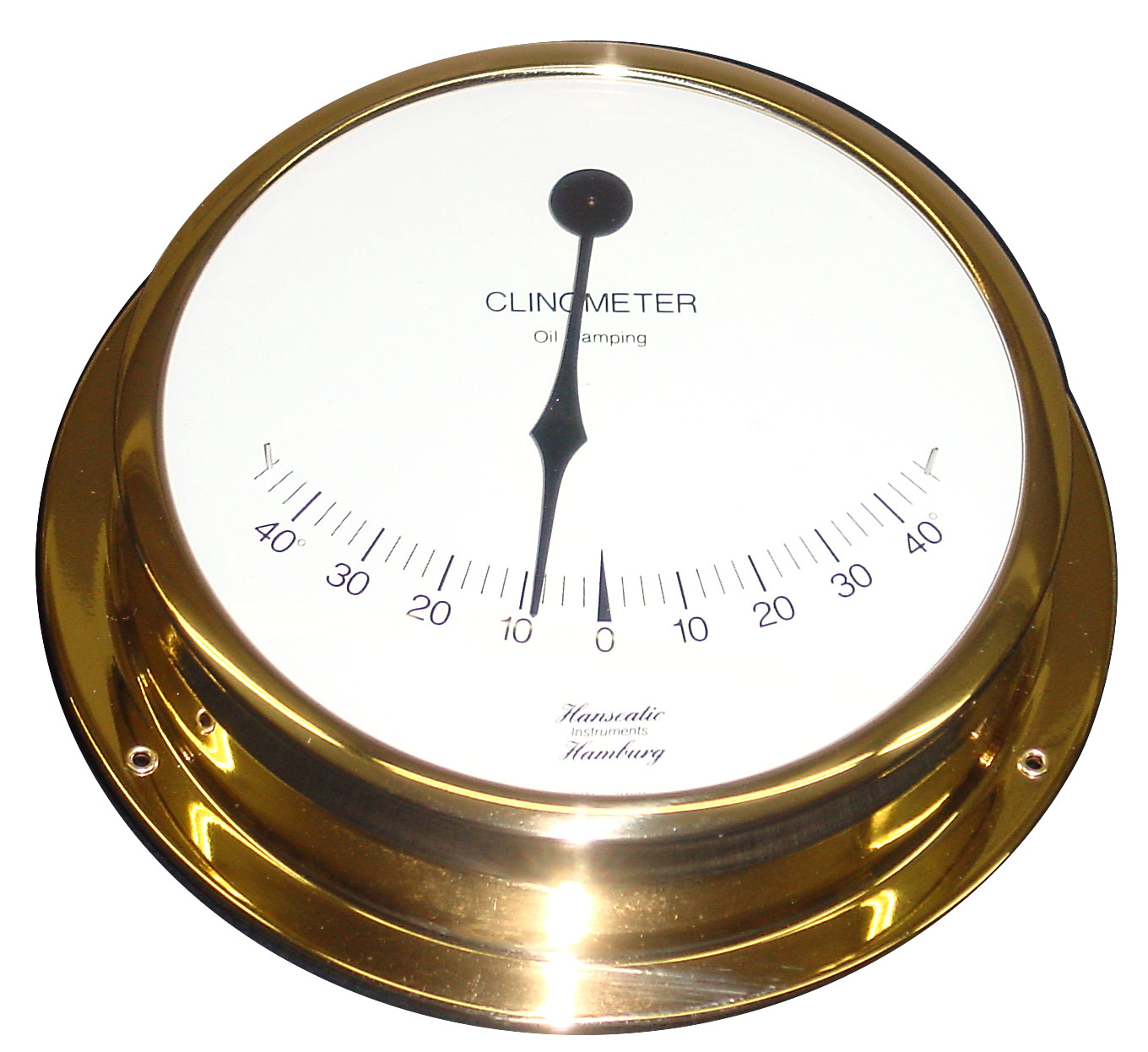 Schiffs Neigungsmesser Clinometer 155 mm Messing