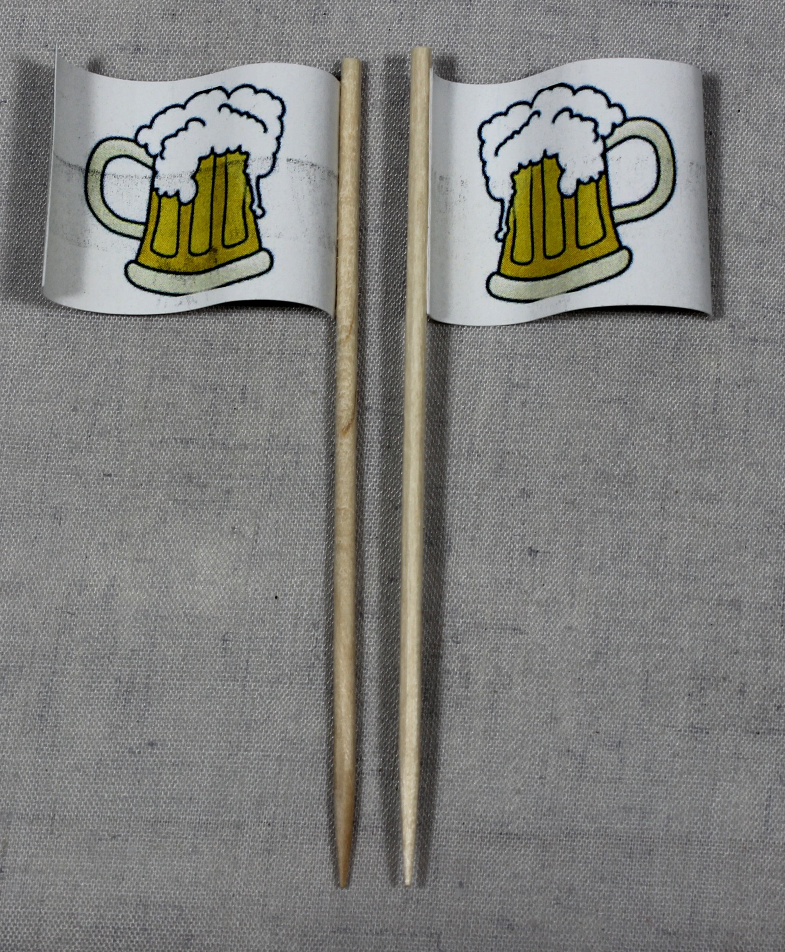 deko-picker-bierkrug Party-Picker Flagge Bierglas Bierkrug Bier Papierfähnchen in Spitzenqualität 50 Stück Beutel