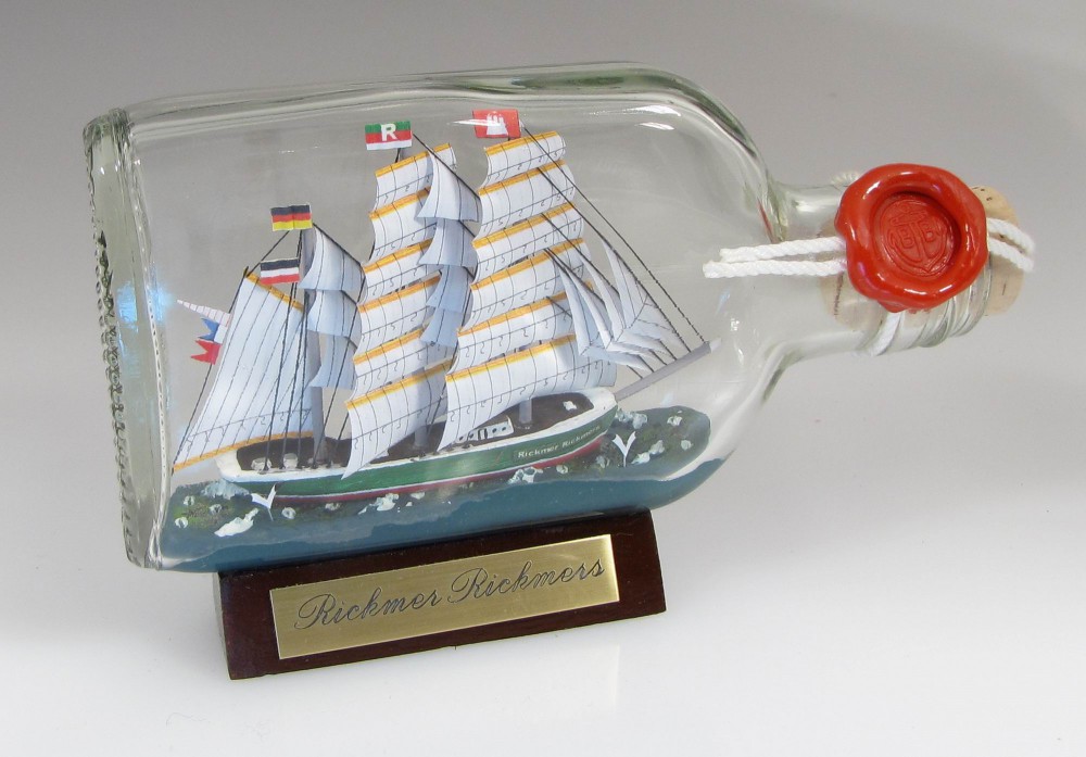 Buddelschiff Rickmer Rickmers 100ml Buddelschiff Rickmer Rickmers 100ml
