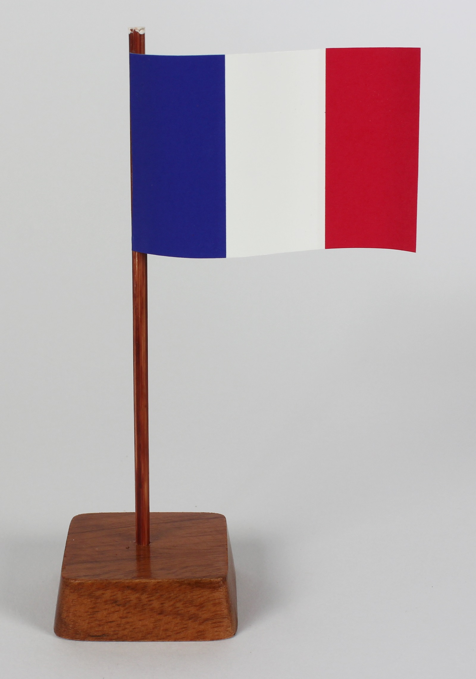 Mini Tischflagge Frankreich Höhe 13 cm Tischfähnchen