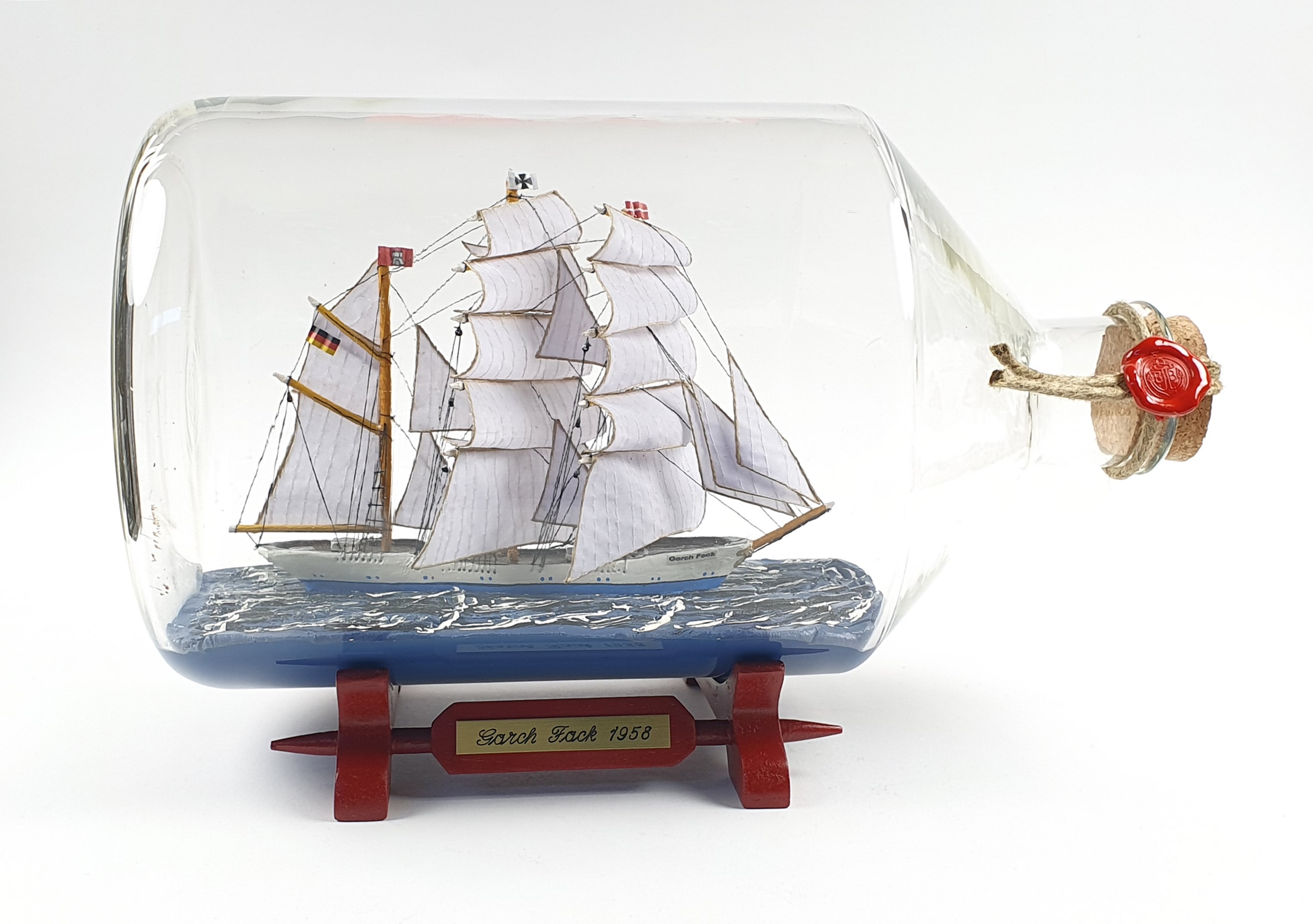 Buddelschiff Gorch Fock 5 Liter Buddelschiff Gorch Fock 5 Liter