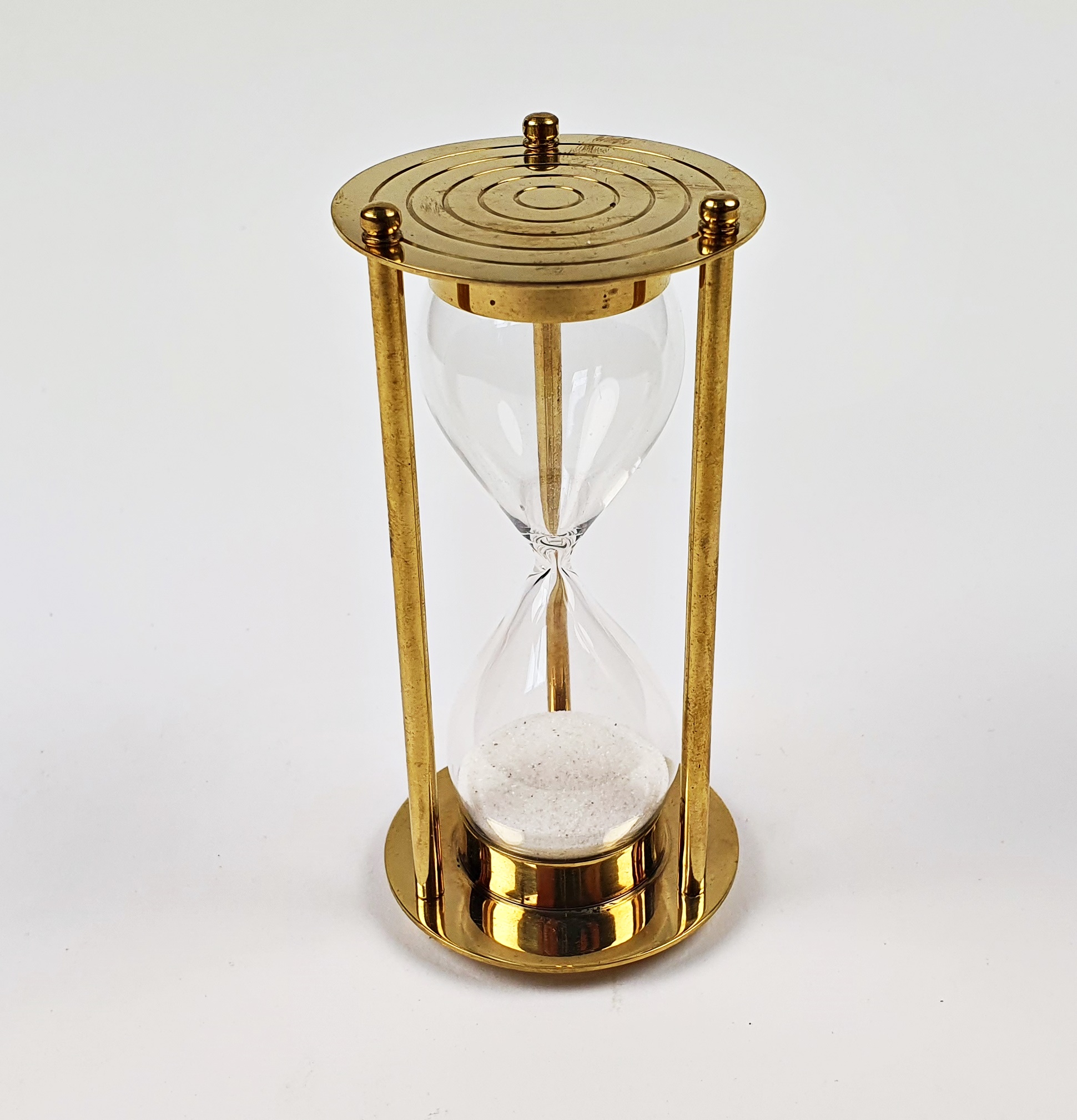 sanduhr Sanduhr Messing 10cm ca. 3 Minuten