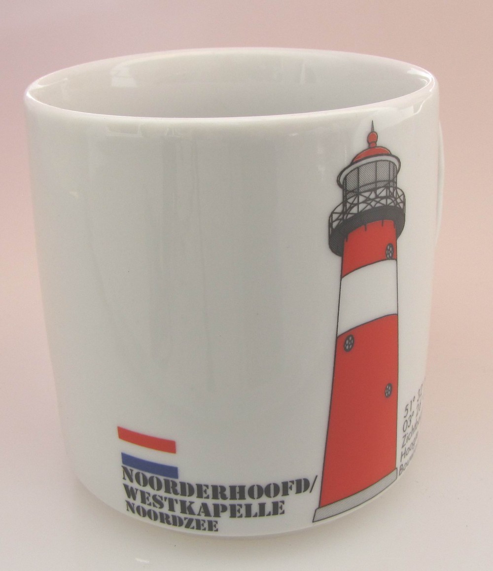 Leuchtturm Becher Noorderhoofd Niederlande Holland