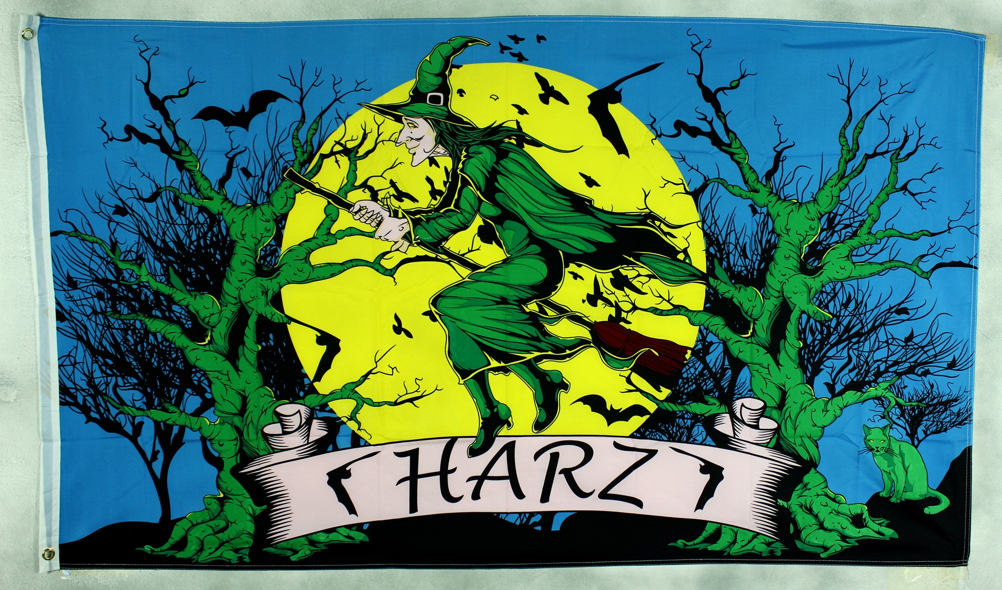 Flagge Fahne Harz Hexe