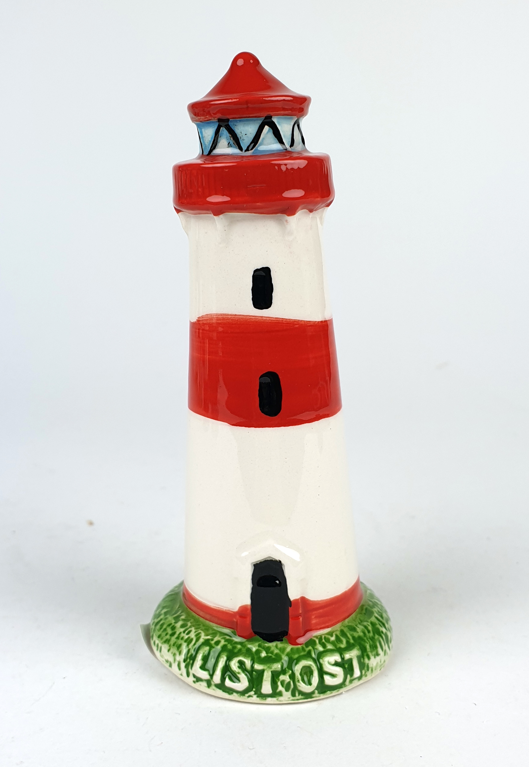 20190226_173214 List Sylt Leuchtturm Modell 10,5cm Keramik Leuchtturmmodell Standmodell List-Ost