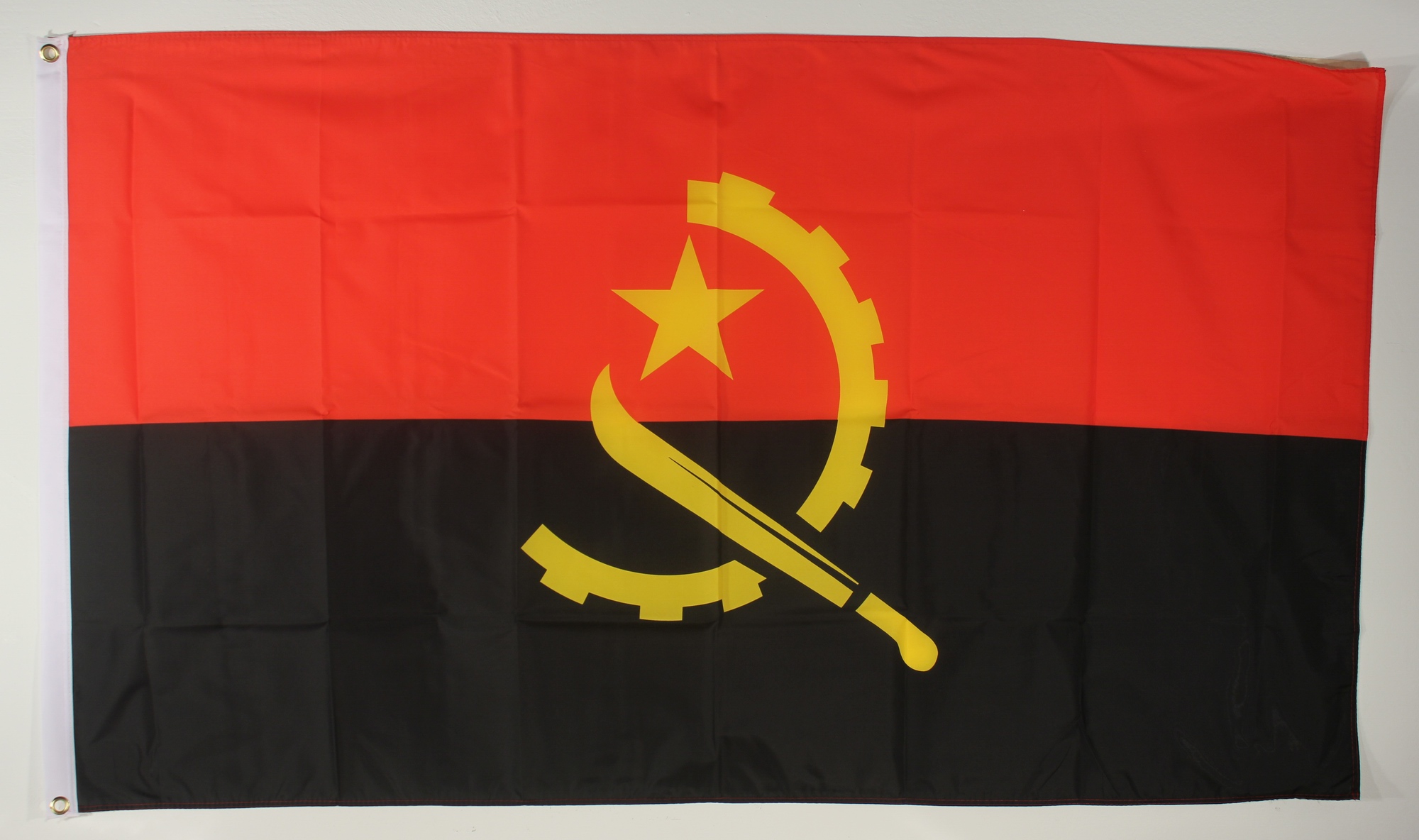 Flagge Fahne : Angola Angolaflagge Nationalflagge Nationalfahne