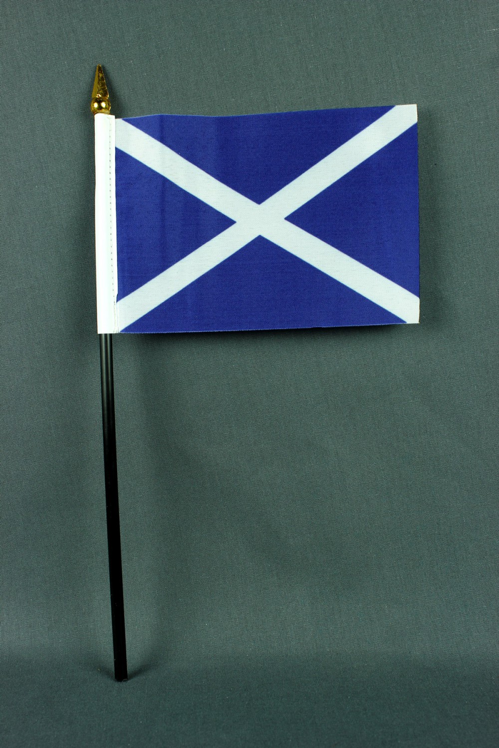Kleine Tischflagge Schottland 10x15 cm optional mit Tischfähnchenständer