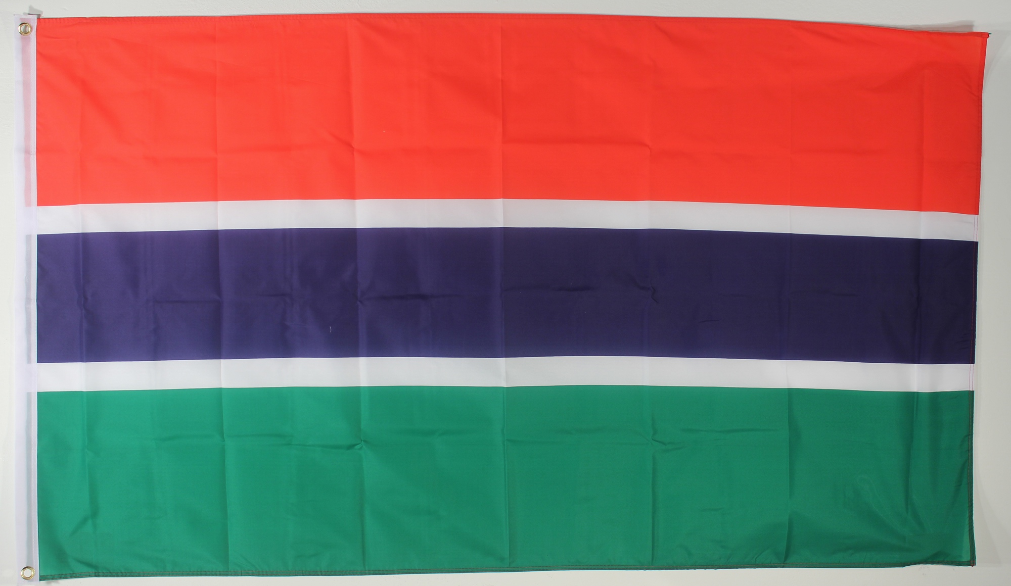 Flagge Fahne : Gambia Gambiaflagge  Nationalflagge Nationalfahne