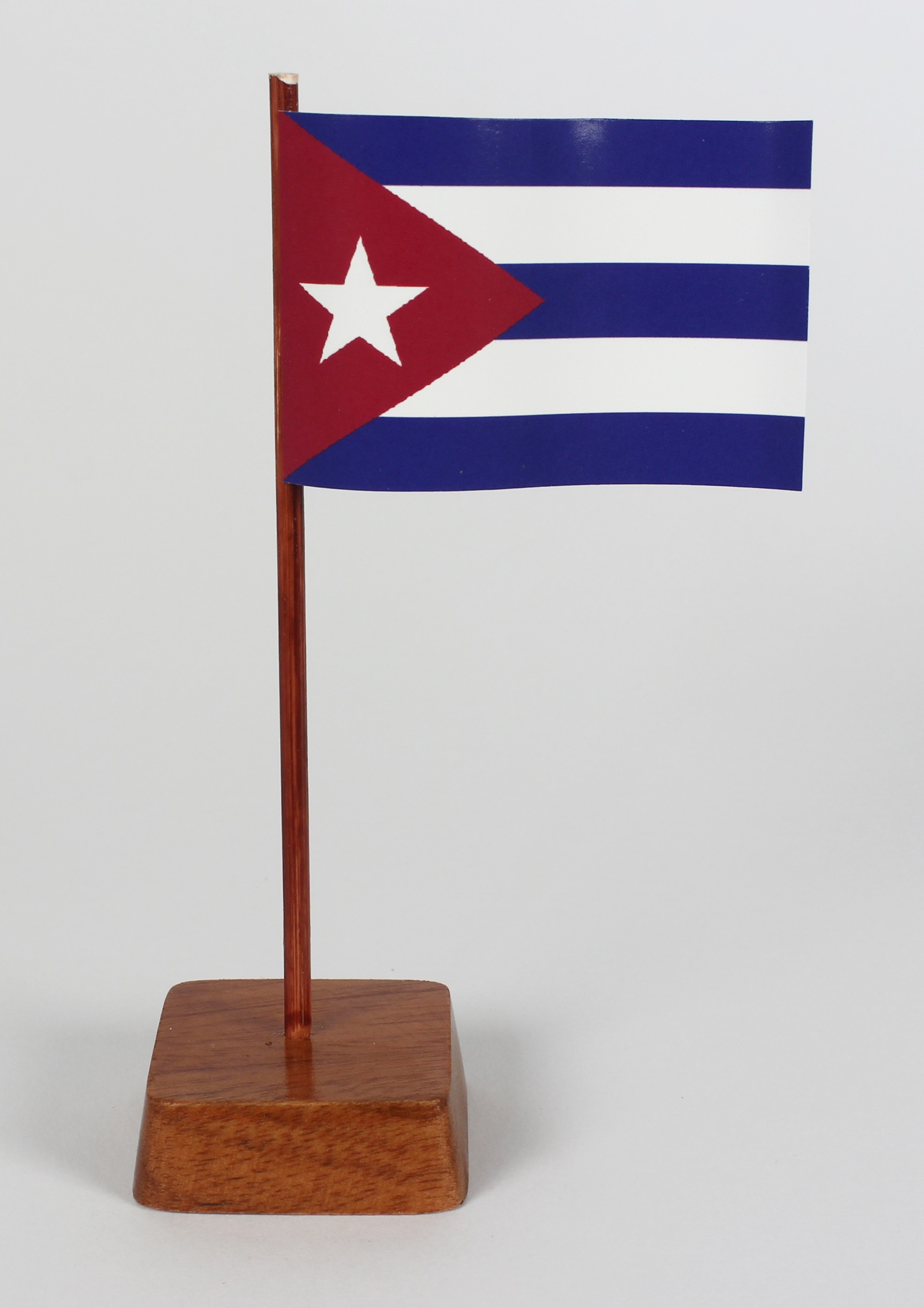 mini-tischflagge-kuba-v Mini Tischflagge Kuba Höhe 13 cm Tischfähnchen