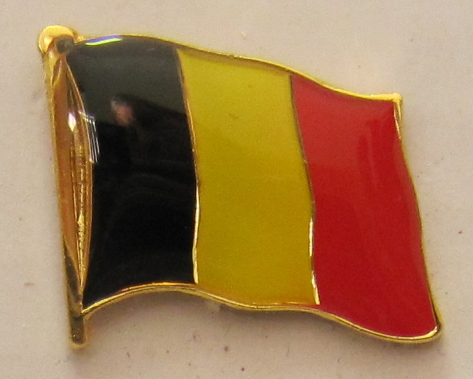 Pin Anstecker Flagge Fahne Belgien Nationalflagge Flaggenpin Button Badge Flaggen Clip Anstecknadel