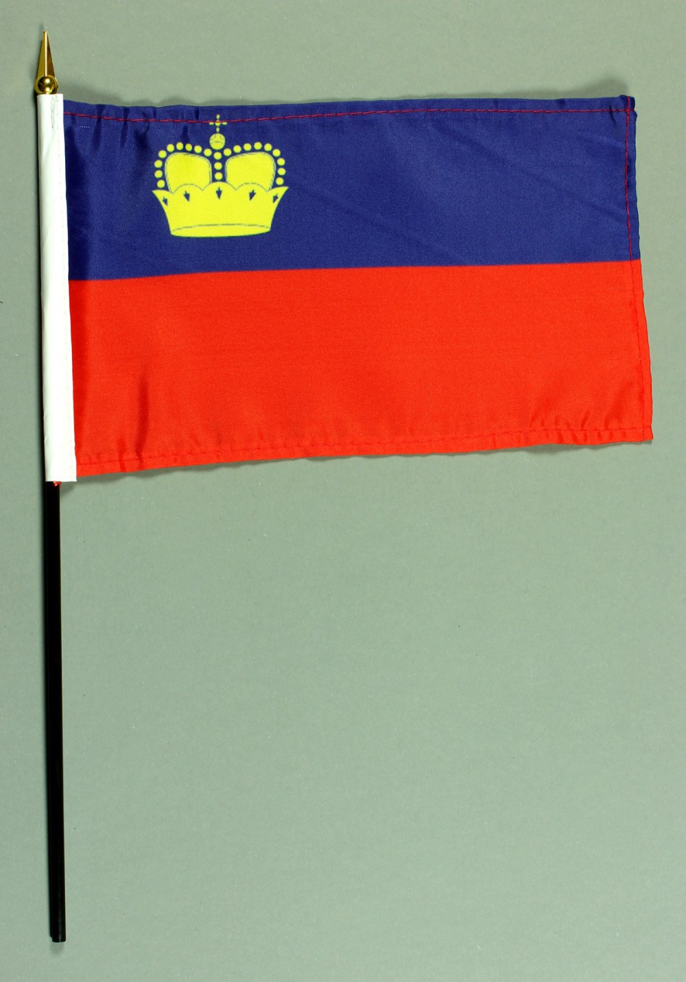 Tischflagge Liechtenstein 15x25 cm BASIC optional mit Tischflaggenständer