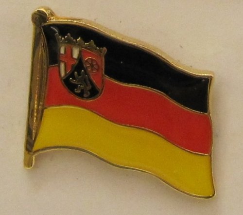 Bali Flaggenpin Anstecker - Metall Pin Mit Butterflyclip 15x23 Mm