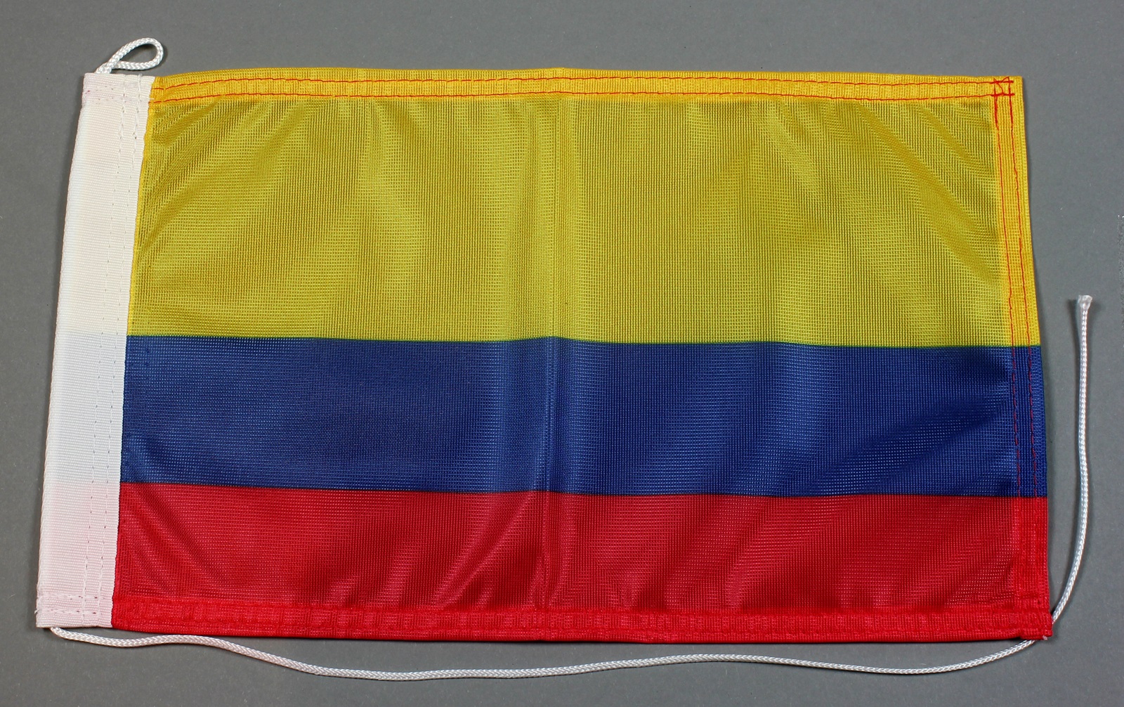 bootsflagge-20x30-kolumbien Bootsflagge : Kolumbien 30x20 cm Motorradflagge