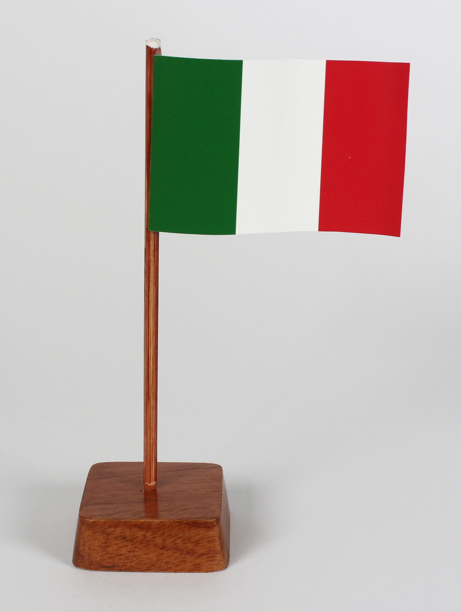 Mini Tischflagge Italien Höhe 13 cm Tischfähnchen