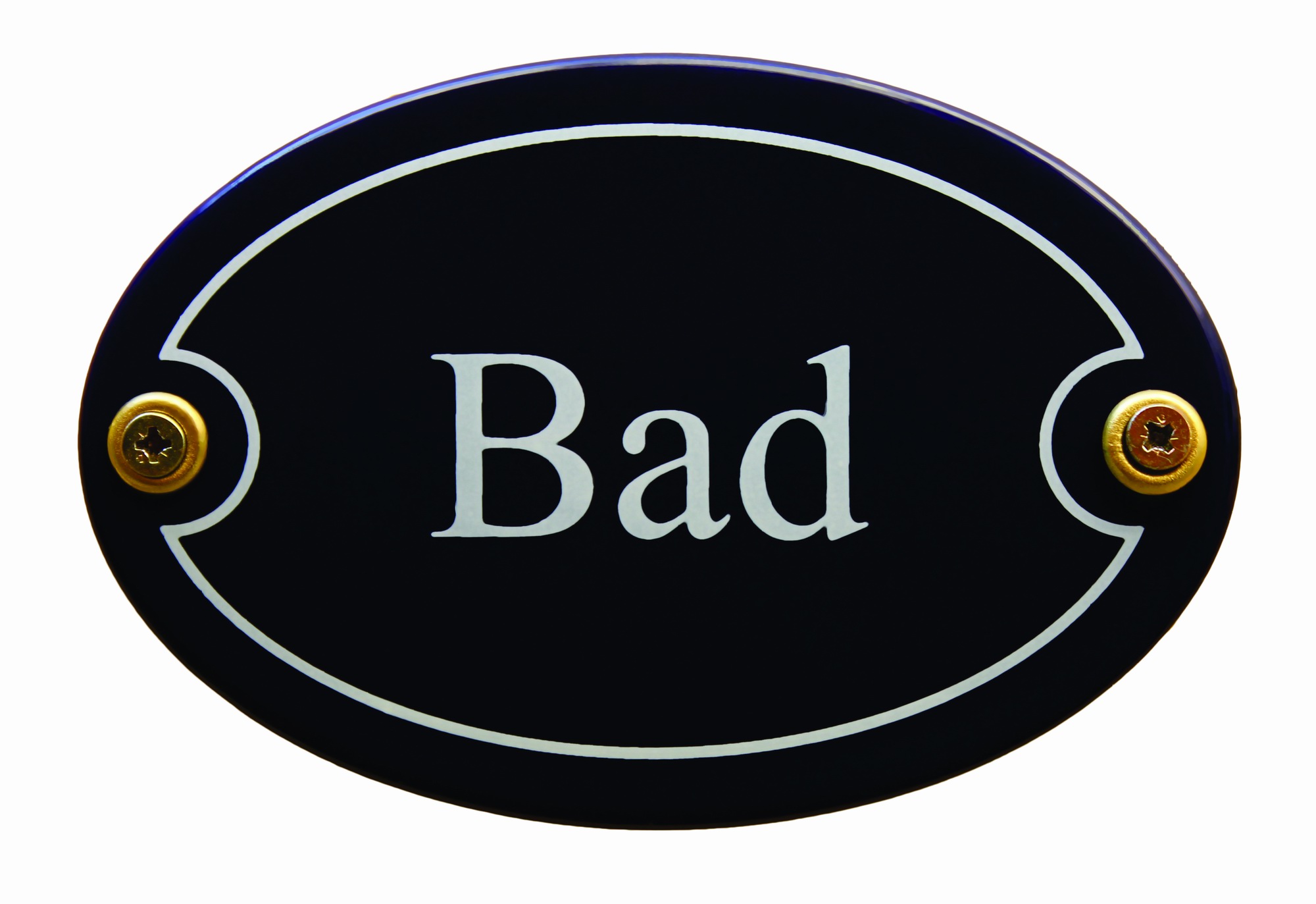 schild-bad-blau593ba88dad3ab Emaille Türschild Bad blau oval Schild Toilettenschild Emailleschild Metallschild Blechschild