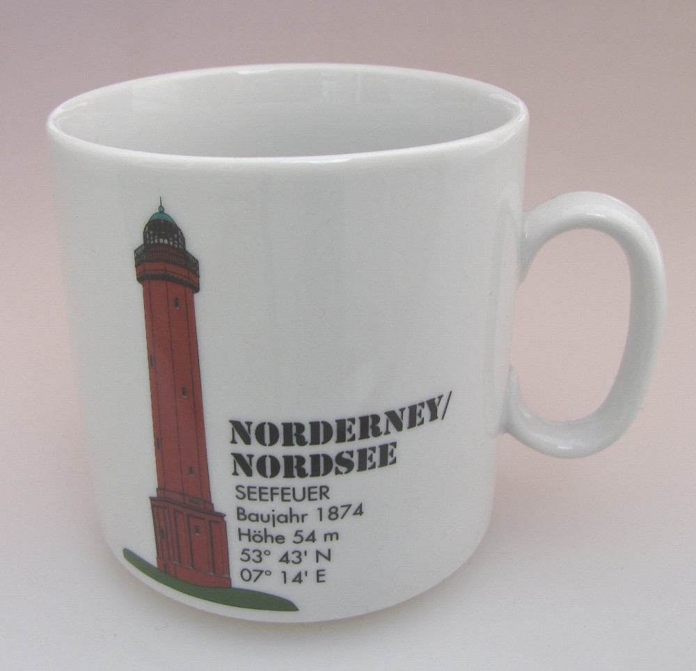 Leuchtturm Becher Norderney Nordsee