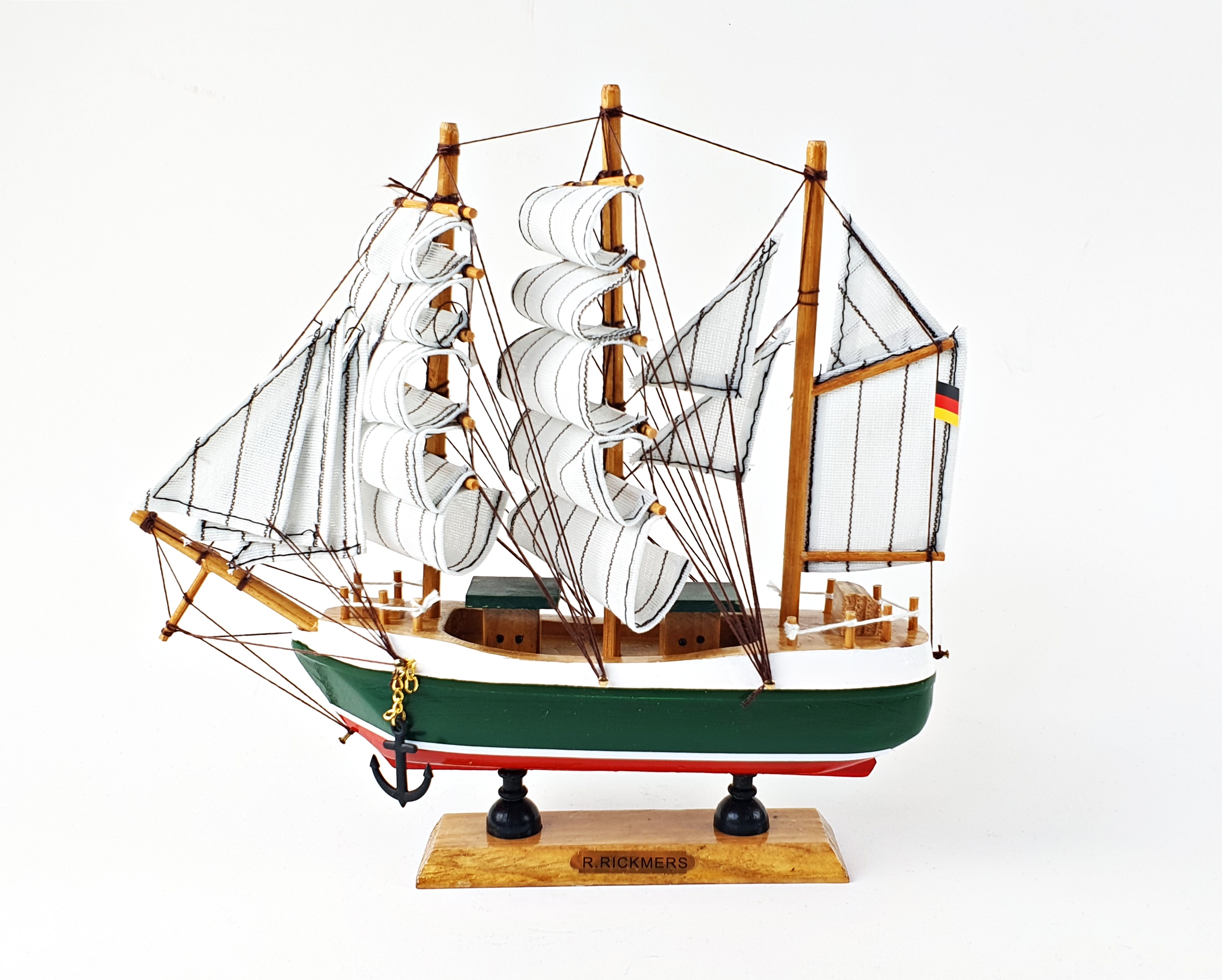 Schiffsmodell Rickmer Rickmers 24cm 