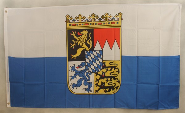 Flagge Fahne Bayern Dienstflagge bayerische Landesflagge Bayernflagge, Flaggen 150x90cm Deutschland, Flaggen 150x90cm, Flaggen